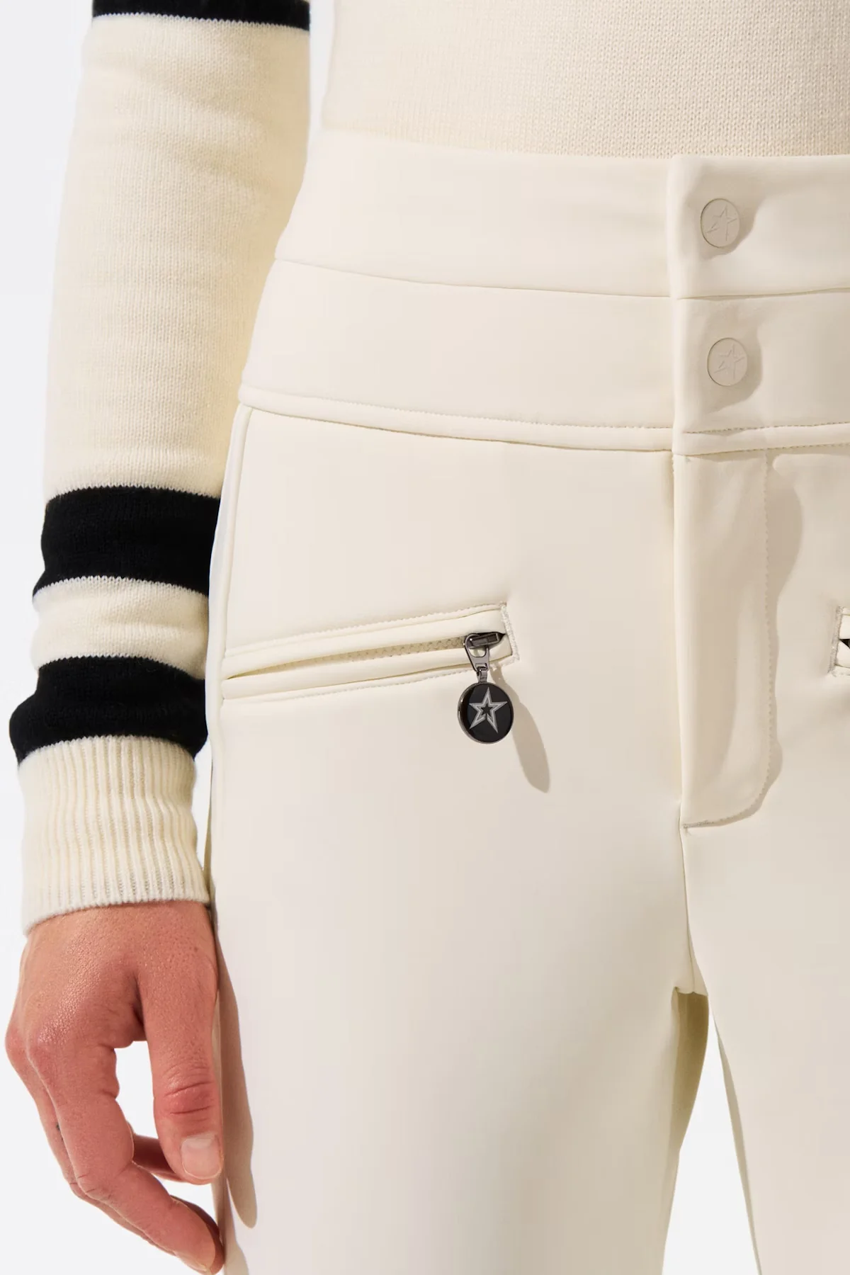 Aurora High Waist Flare Ski Pant Long - Image 3