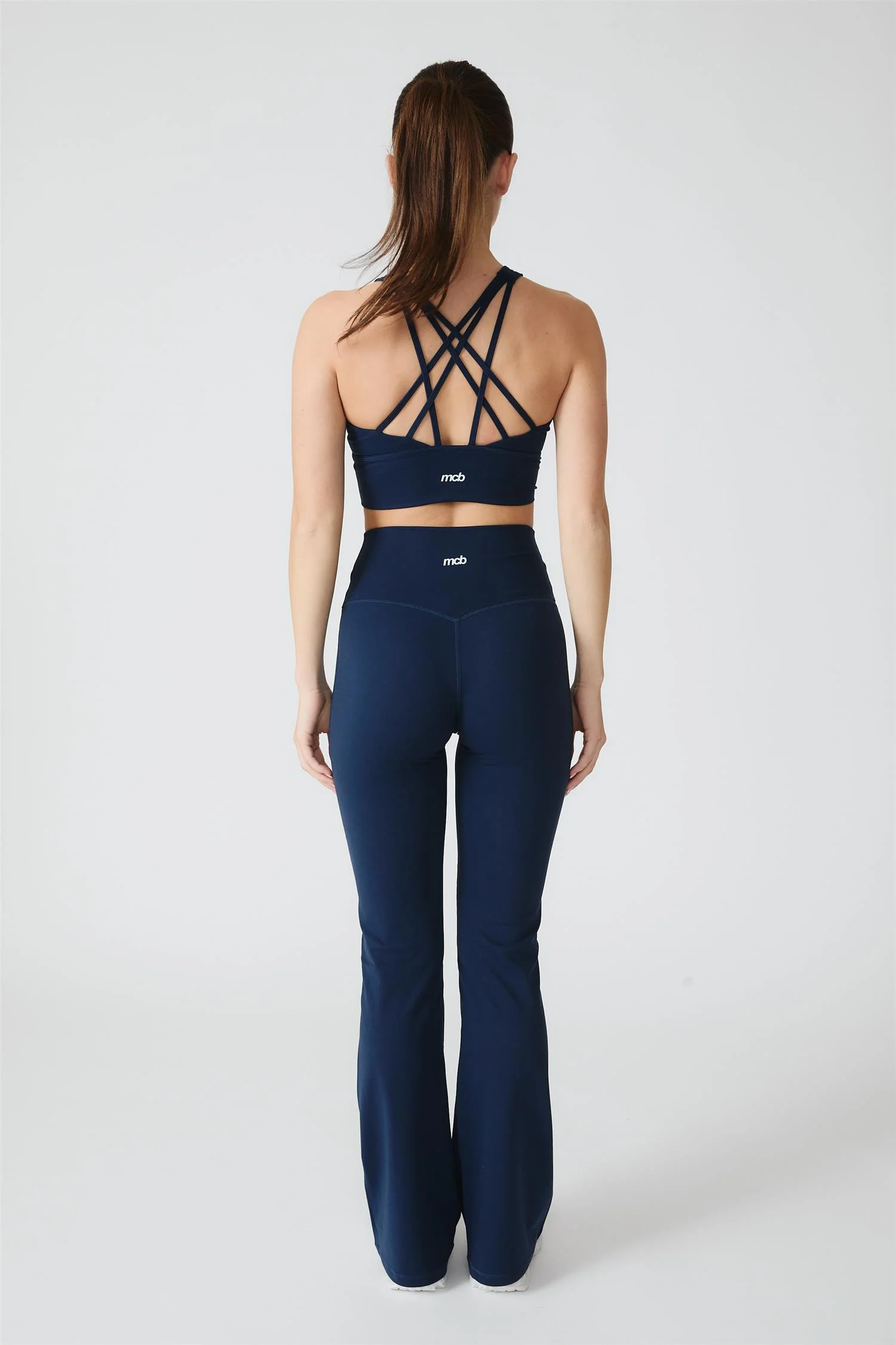 Flare Tights Navy Blue - Image 3