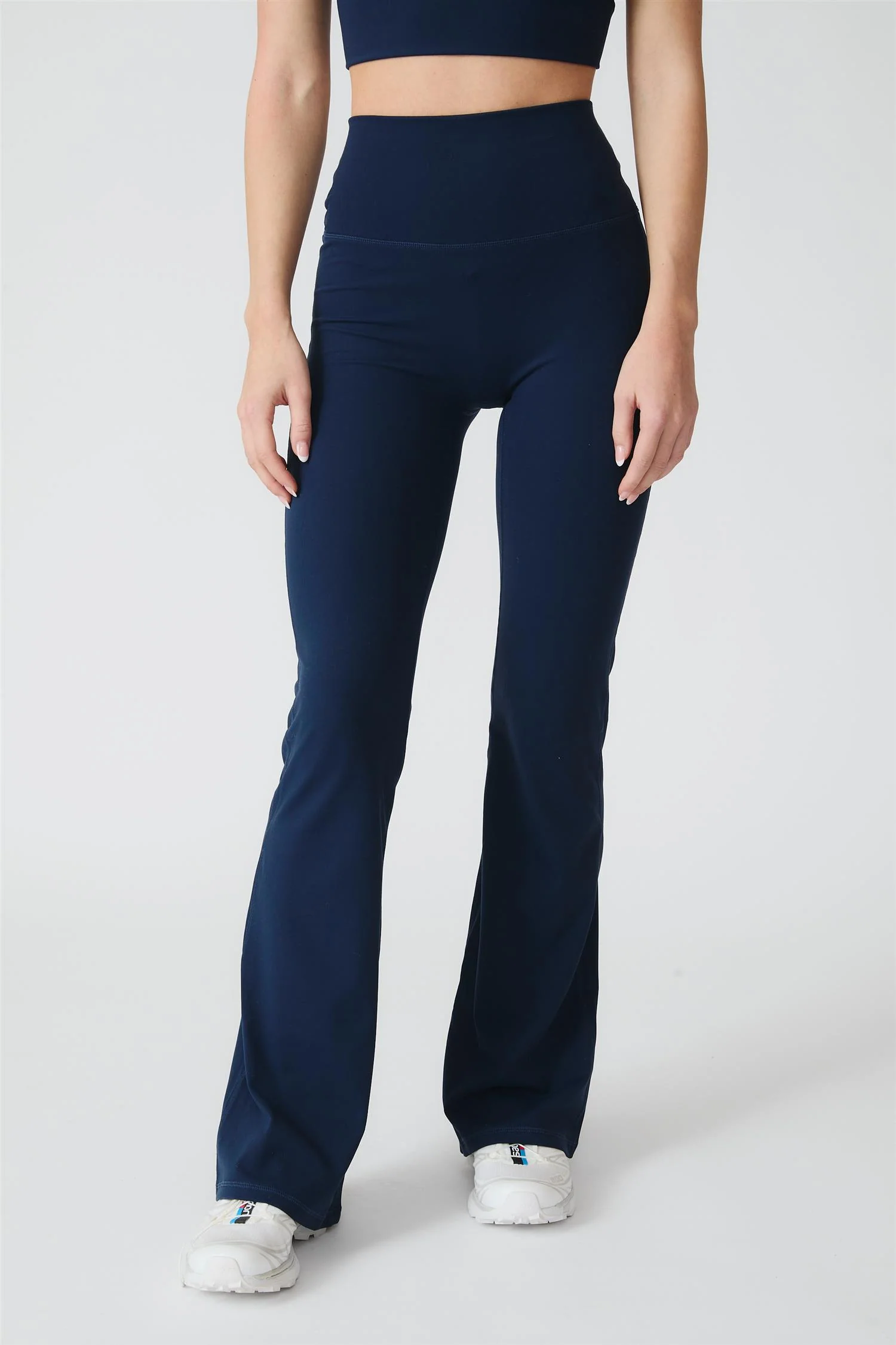 Flare Tights Navy Blue Long - Image 3