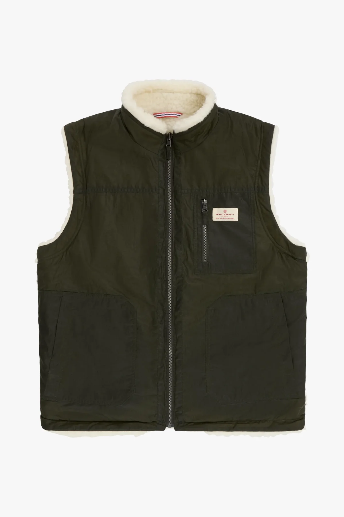 HARVESTER REVERSO WAXED VEST UNISEX - Image 2