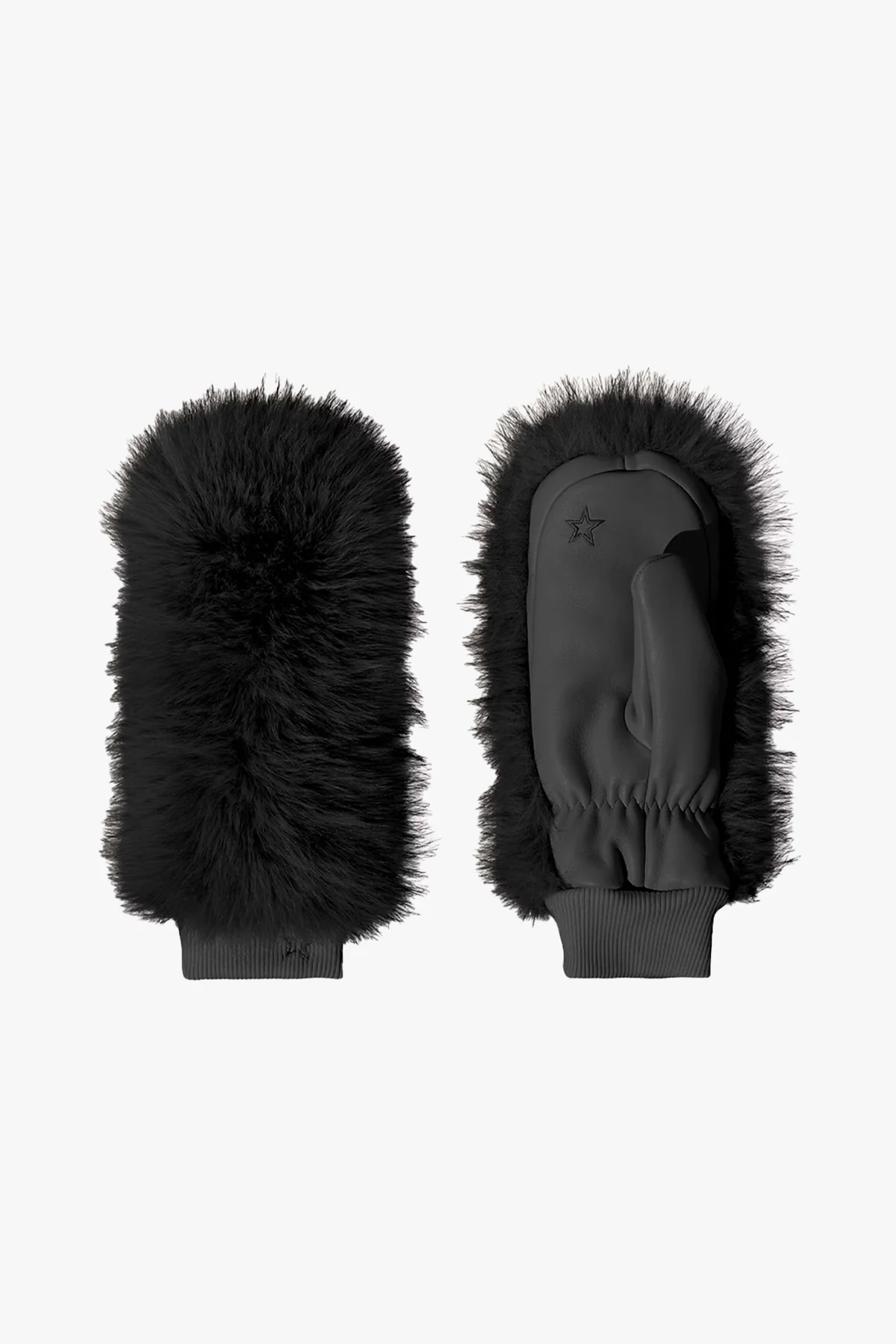Faux Fur Mitten