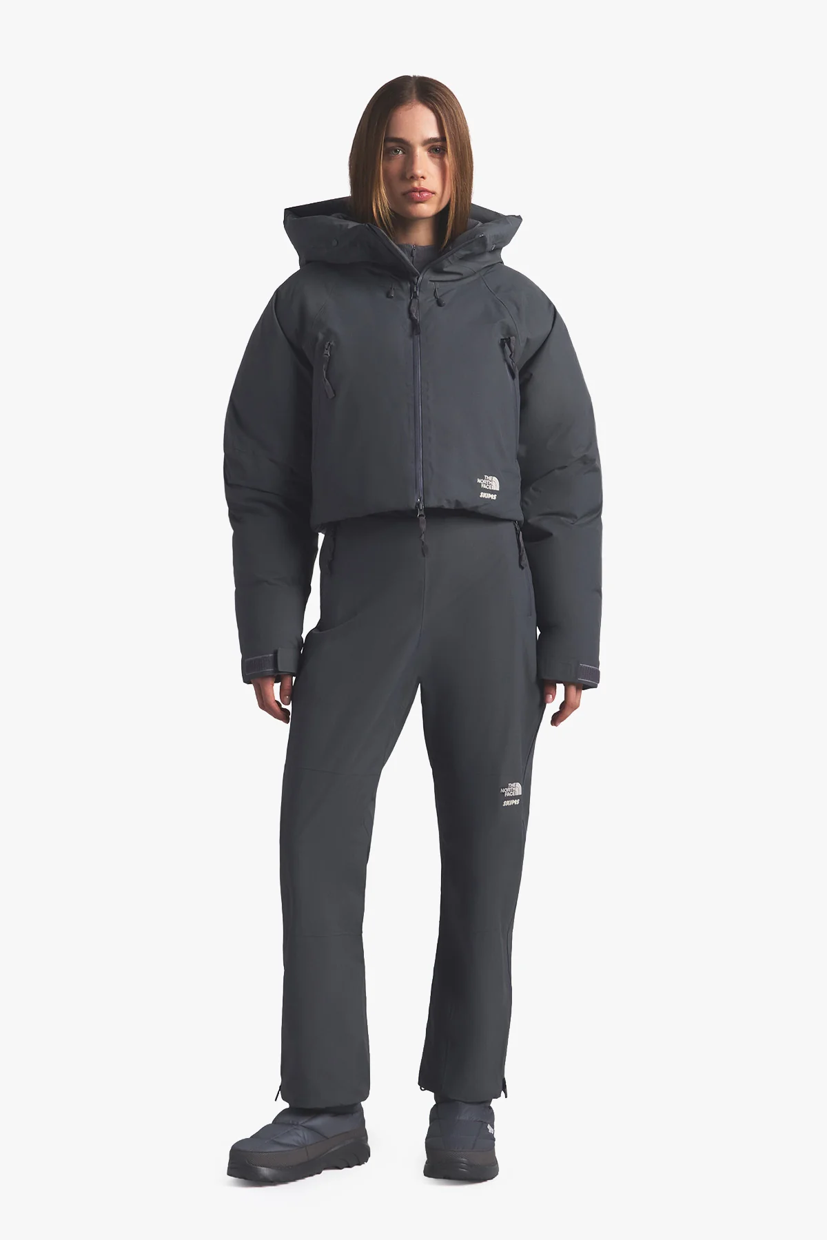TNF X SKIMS W CROP INSULATED JACKET