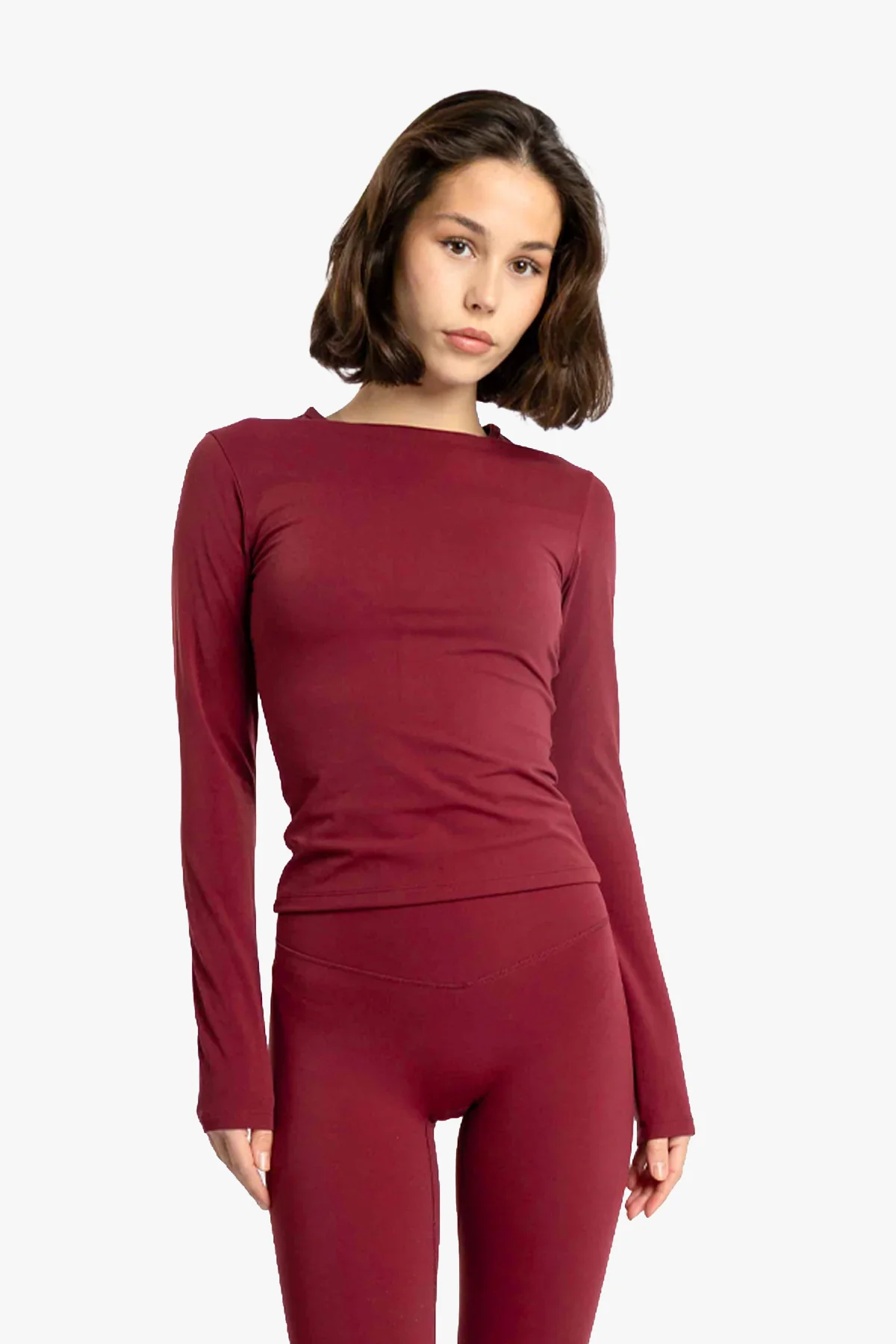 Longsleeve Burgundy - Image 2
