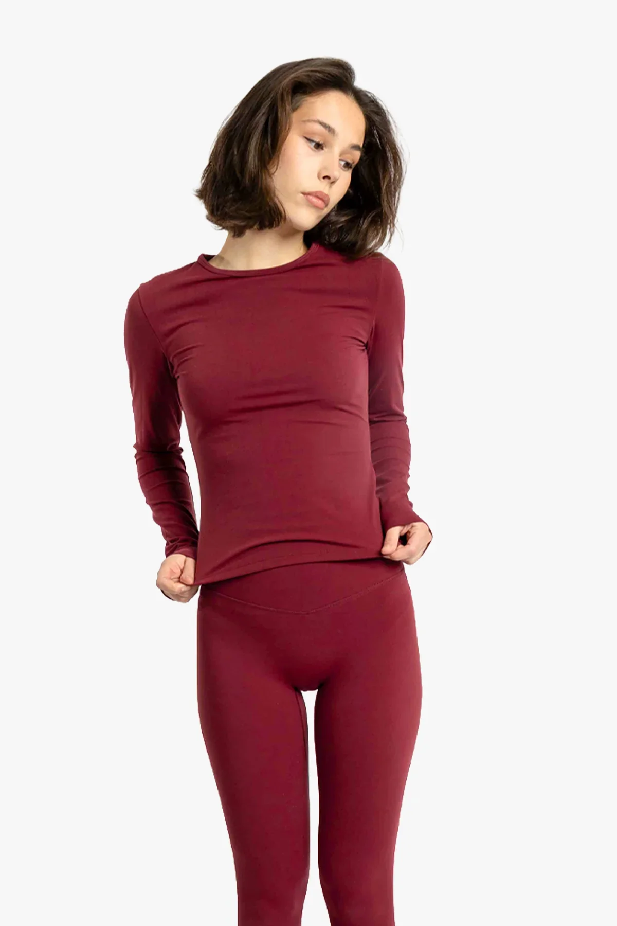 Longsleeve Burgundy - Image 3
