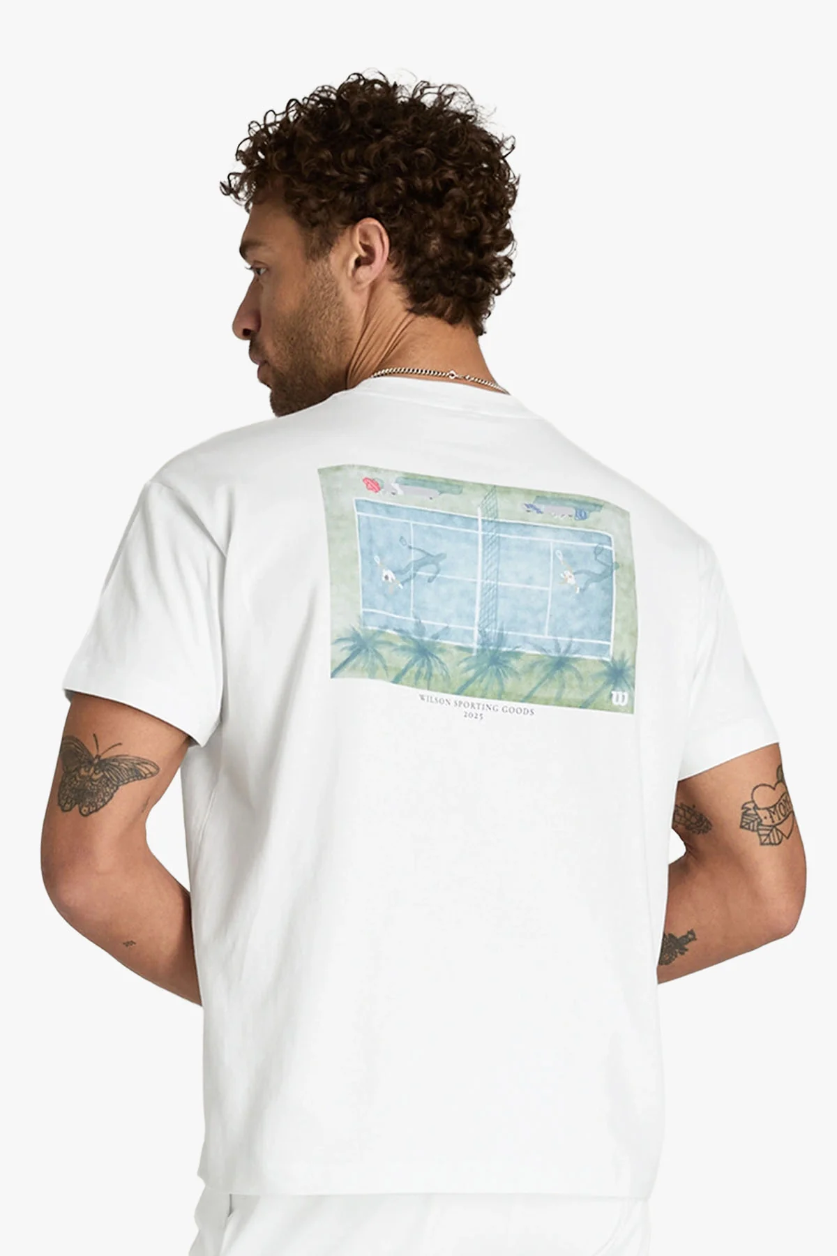 Wilson Classic Cotton Graphic T-Shirt - Image 2