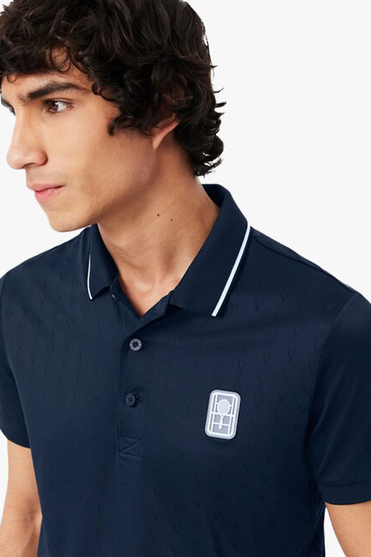 HERITAGE ULTRA-DRY BADGE ACCENT TENNIS POLO - Image 3