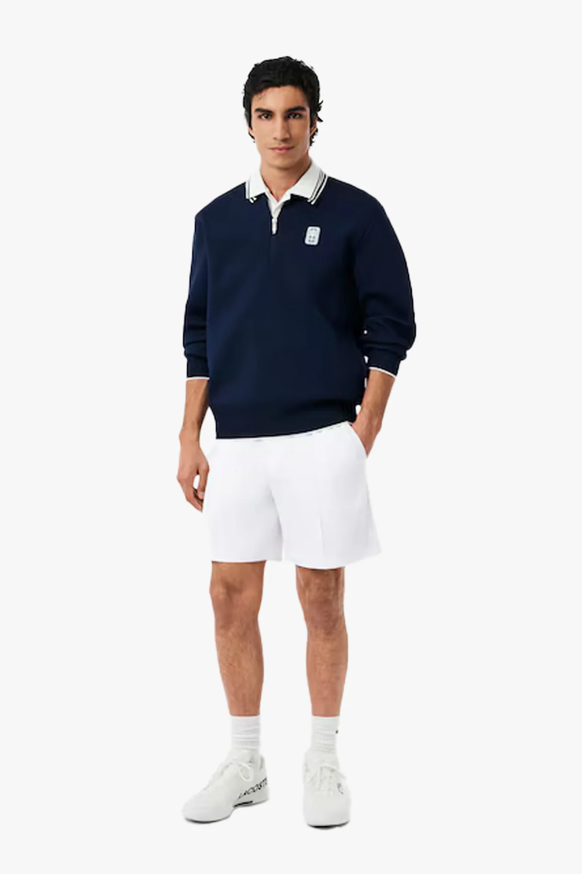 HERITAGE ULTRA-DRY BADGE ACCENT TENNIS  SHORTS - Image 3