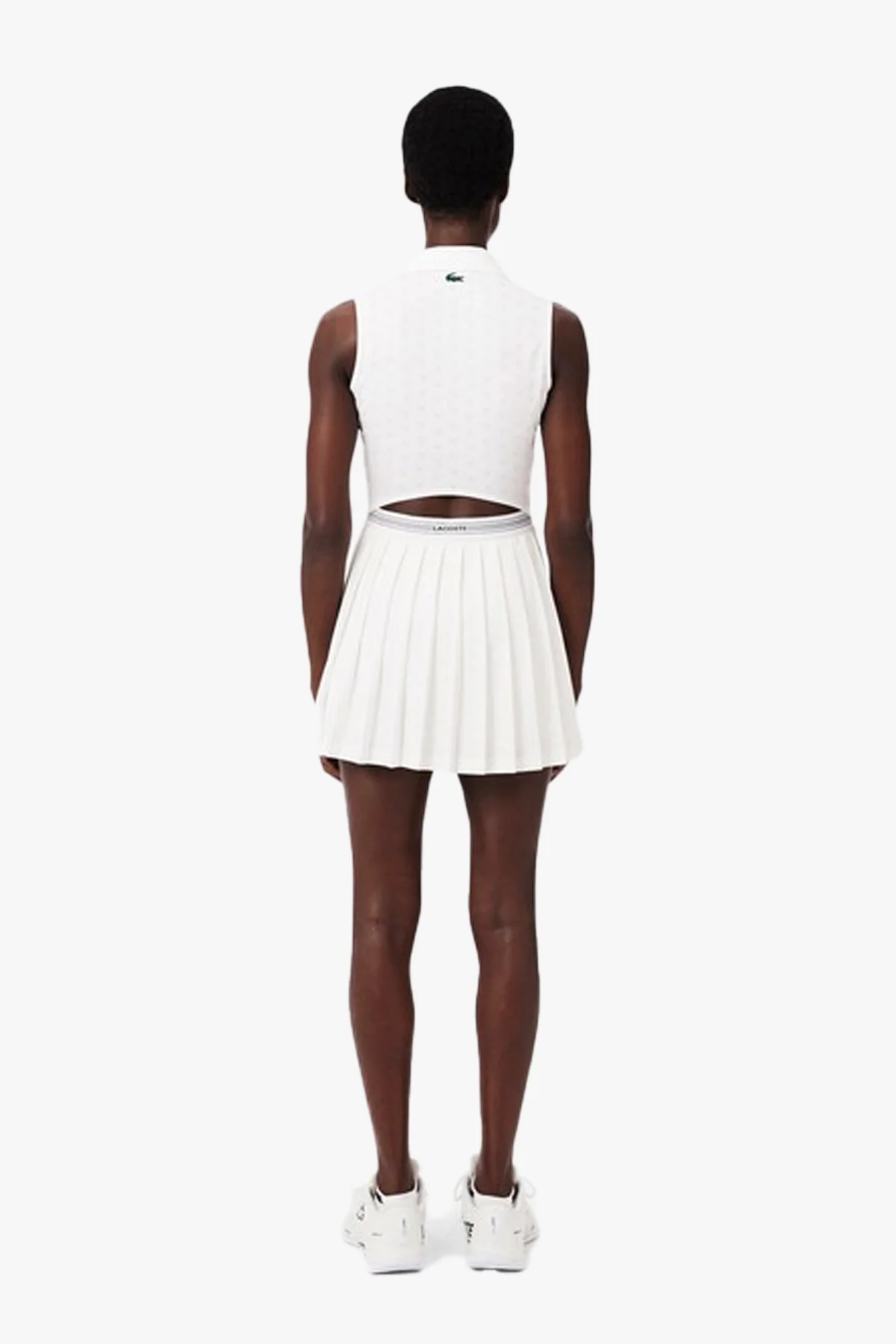 ULTRA-DRY TENNIS HERITAGE BADGE ACCENT DRESS WITH LINER - Image 4