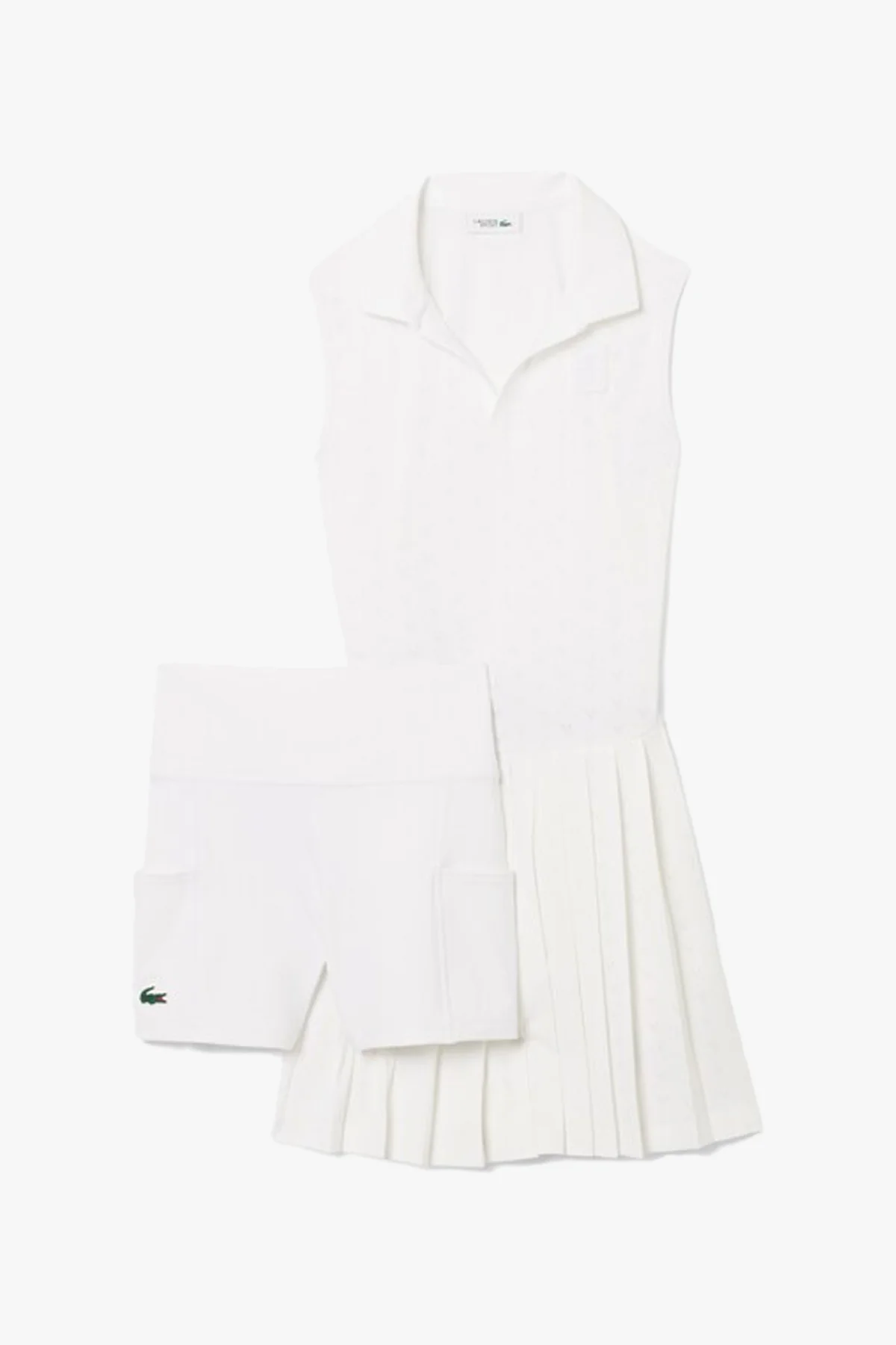 ULTRA-DRY TENNIS HERITAGE BADGE ACCENT DRESS WITH LINER - Image 5