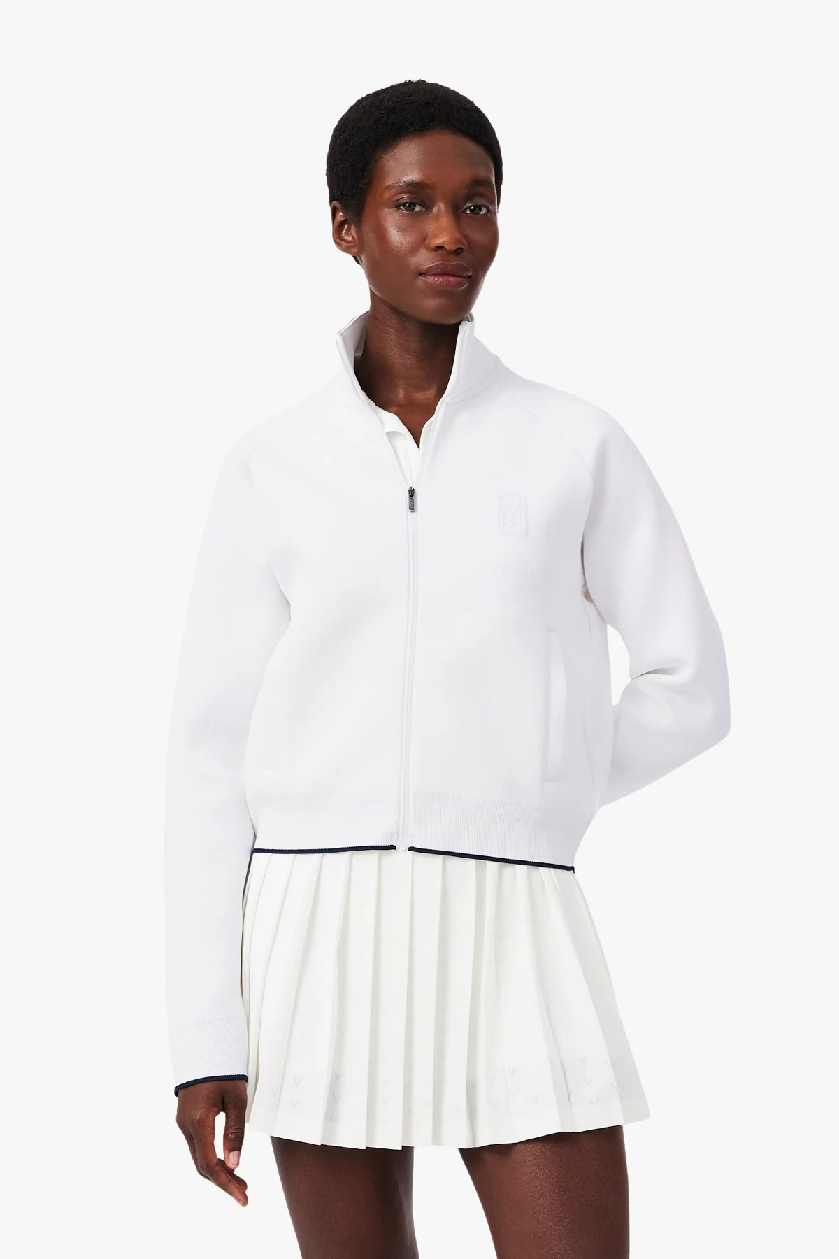 HERITAGE ZIPPED BADGE SWEATSHIRT
