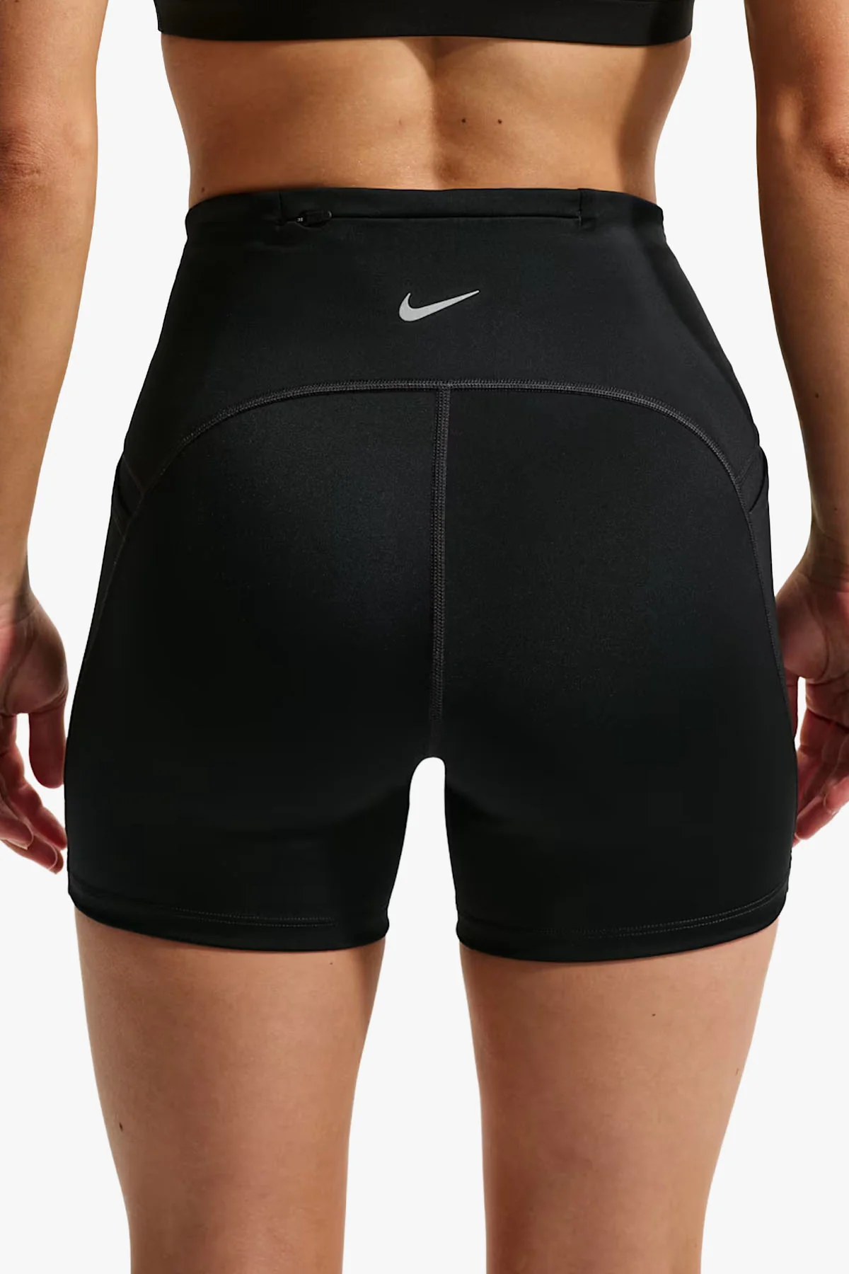 Swift High-Waisted 4" Tight Running Shorts with Pockets - Image 3