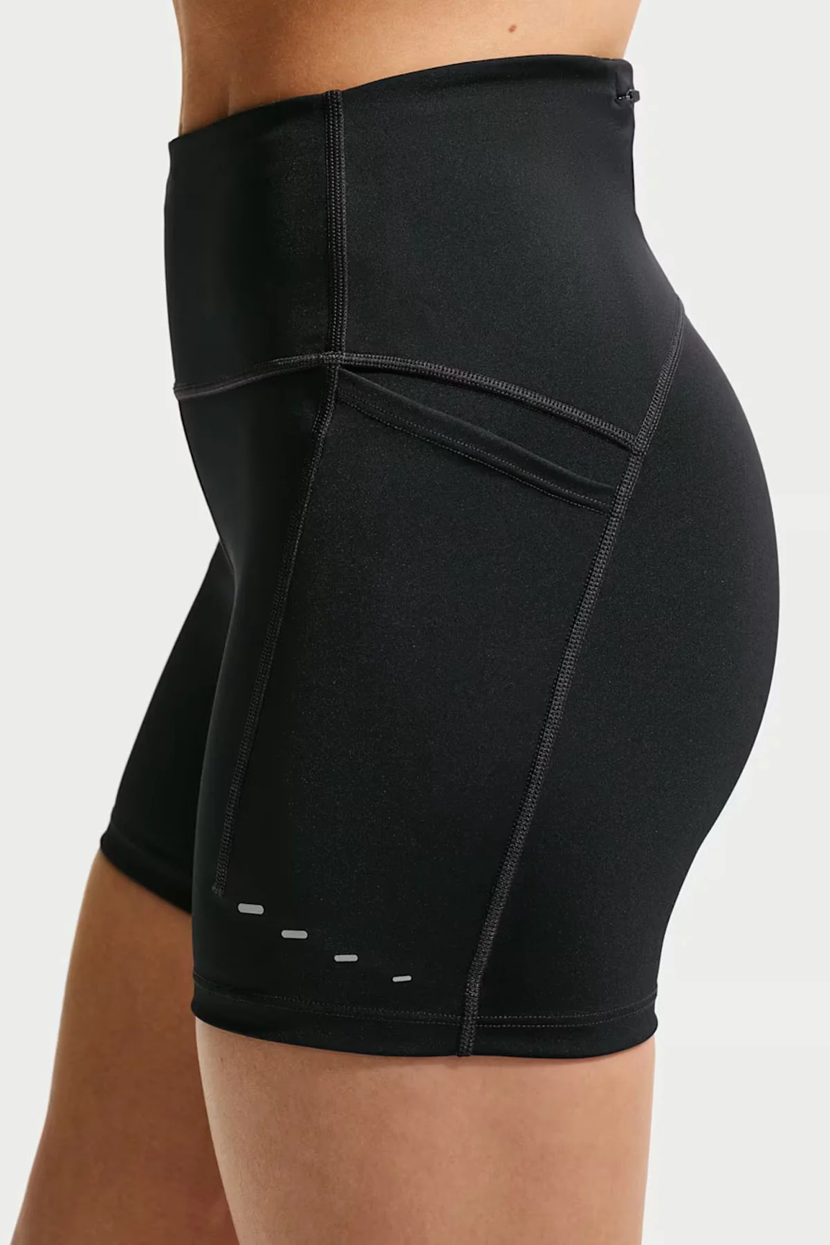 Swift High-Waisted 4" Tight Running Shorts with Pockets - Image 6